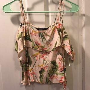 Floral Crop Top